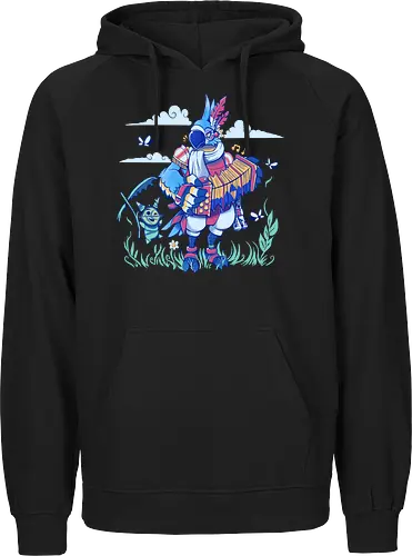 Play that Ancient Song - Breath, wild, Ancient Song, bird, music - Fairtrade Hoodie