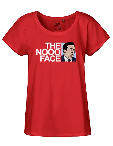 The Nooo Face! - office, Michael, tv - Fairtrade Girl Shirt