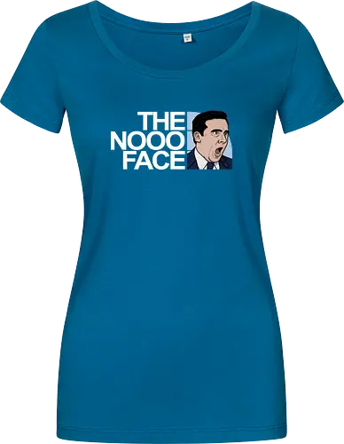 The Nooo Face! - office, Michael, tv - Damen T-Shirt