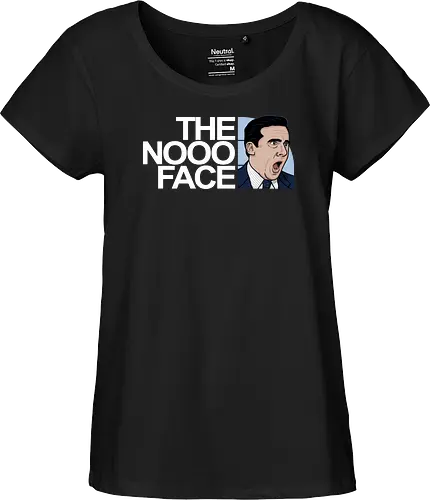 The Nooo Face! - office, Michael, tv - Fairtrade Girl Shirt