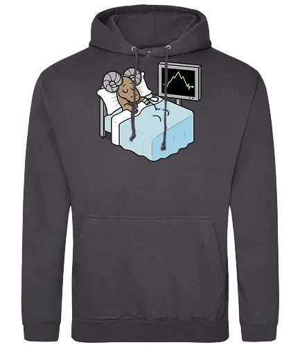Mountain Heartbeat! - dream, goat, mountain - Standard Hoodie