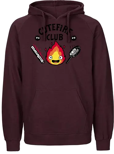 Cutefire Club! - fire, club, hell - Fairtrade Hoodie