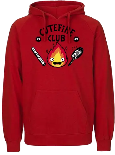 Cutefire Club! - fire, club, hell - Fairtrade Hoodie