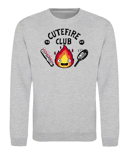 Cutefire Club! - fire, club, hell - Sweatshirt
