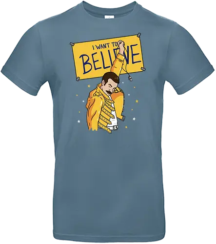 I Want To Believe! - believe, queen, music, pop - Standard T-Shirt