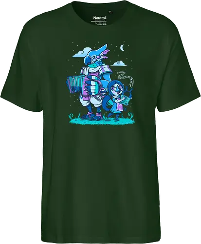 Play the Medley - legend, Kass, bird, wind, waker, song, Medli - Fairtrade T-Shirt