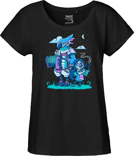 Play the Medley - legend, Kass, bird, wind, waker, song, Medli - Fairtrade Girl Shirt