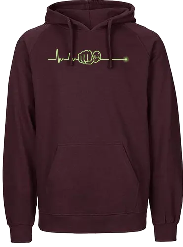 Lethal Punch! - punch, anime, manga - Fairtrade Hoodie