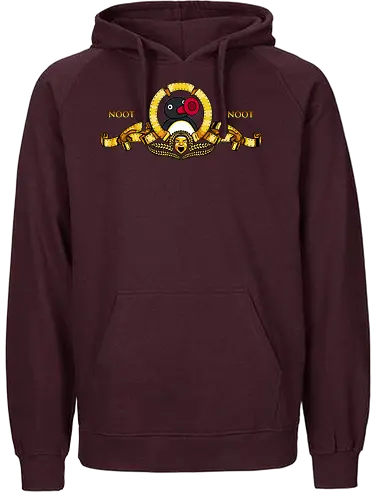 Penguin Intro! - penguin, movie, Intro, studio, Noot - Fairtrade Hoodie