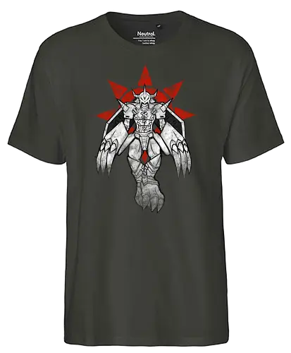 The Graffiti Warrior - digital, monsters, Digitation, Tai, war, krieger - Fairtrade T-Shirt