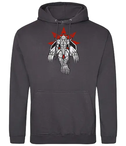 The Graffiti Warrior - digital, monsters, Digitation, Tai, war, krieger - Standard Hoodie