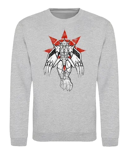 The Graffiti Warrior - digital, monsters, Digitation, Tai, war, krieger - Sweatshirt