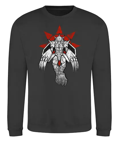 The Graffiti Warrior - digital, monsters, Digitation, Tai, war, krieger - Sweatshirt