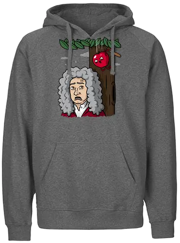 Extreme Gravity! - Newton, apple, fall - Fairtrade Hoodie