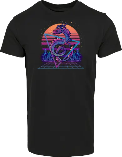 Dragon Aesthetic Retrowave