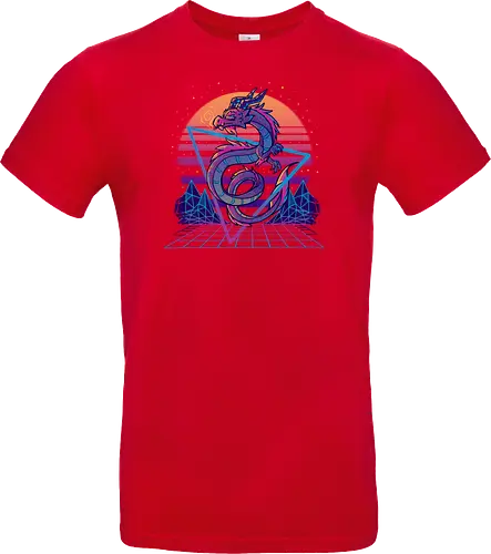 Dragon Aesthetic Retrowave