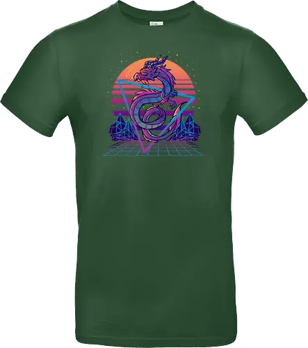 Dragon Aesthetic Retrowave