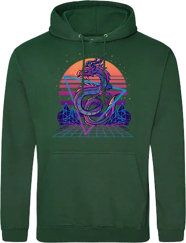 Dragon Aesthetic Retrowave
