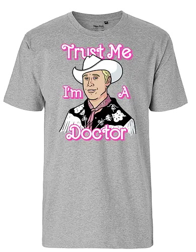 Doctor Doll! - pink, doll, doctor - Fairtrade T-Shirt