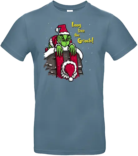 Long Live! - grinch, Santa, weihnachten, long live the king - Standard T-Shirt