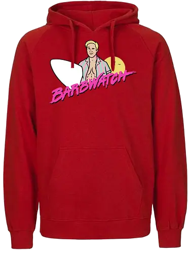 Barbwatch! - pink, doll, bch - Fairtrade Hoodie