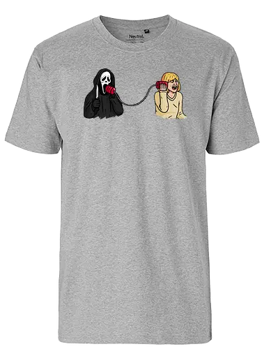 Scary Call! - horror, Phone, scrm - Fairtrade T-Shirt