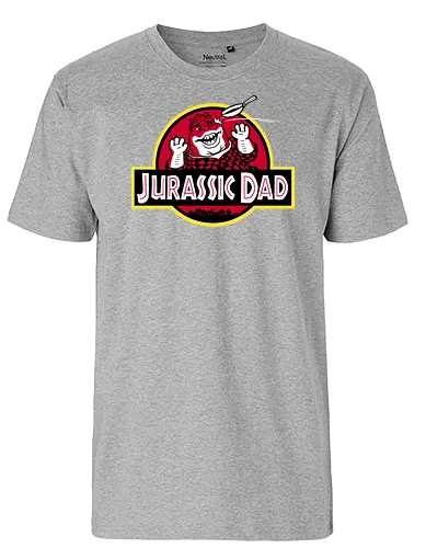 Jurassic Dad! - jurassic, dino, dinosaur, 90s - Fairtrade T-Shirt