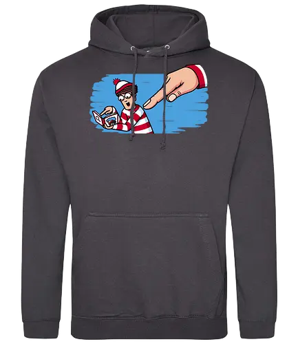 Finder Found! - waldo, suche, finden, wimmel - Standard Hoodie