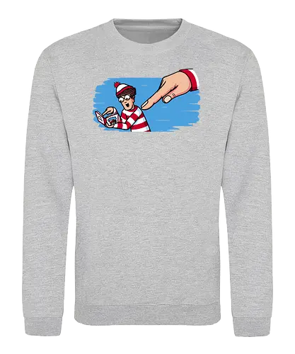 Finder Found! - waldo, suche, finden, wimmel - Sweatshirt