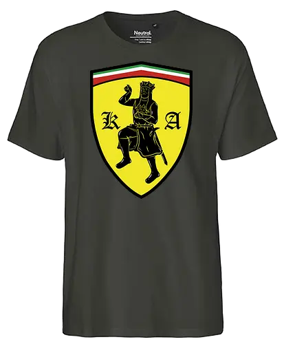 Scuderia Britanni - holy grail, kokosnuss, monty python - Fairtrade T-Shirt