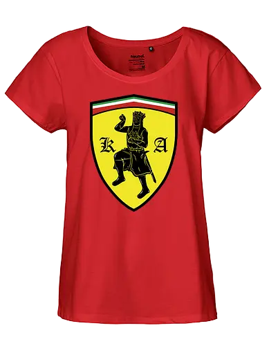 Scuderia Britanni - holy grail, kokosnuss, monty python - Fairtrade Girl Shirt