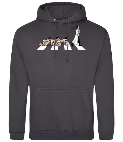Scary Road! - abbey road, mashup, centipede, horror - Standard Hoodie