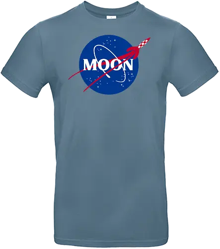 Moon! - mond, rocket - Standard T-Shirt