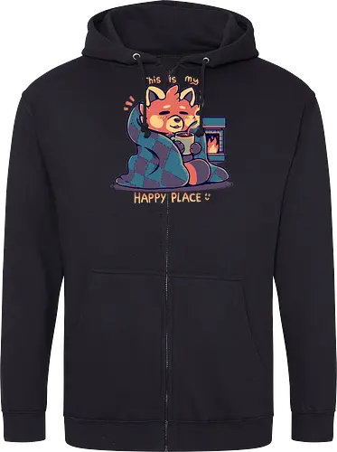 Happy Place at the Fireplace