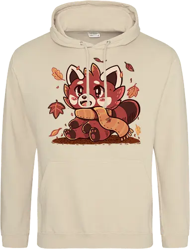 Fallen Leaves Red Panda