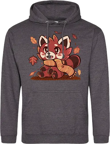 Fallen Leaves Red Panda