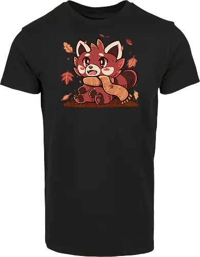 Fallen Leaves Red Panda