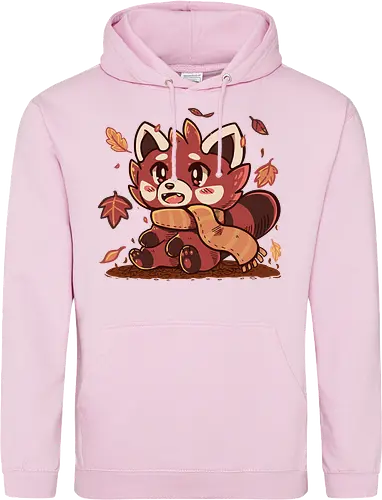 Fallen Leaves Red Panda