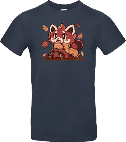 Fallen Leaves Red Panda