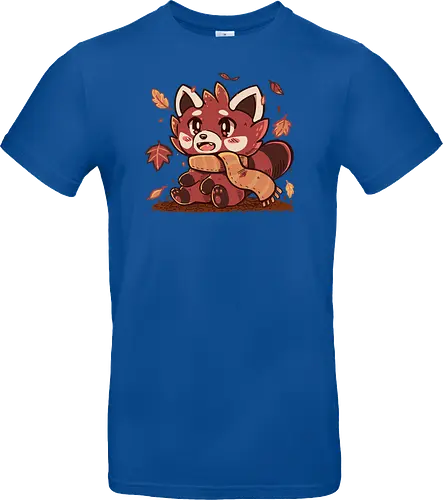 Fallen Leaves Red Panda