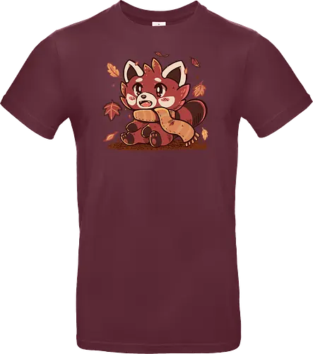 Fallen Leaves Red Panda