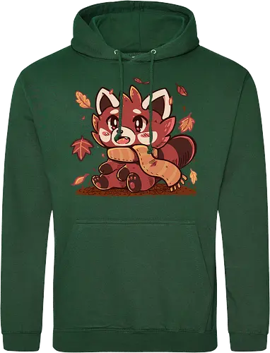 Fallen Leaves Red Panda