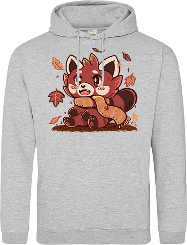 Fallen Leaves Red Panda