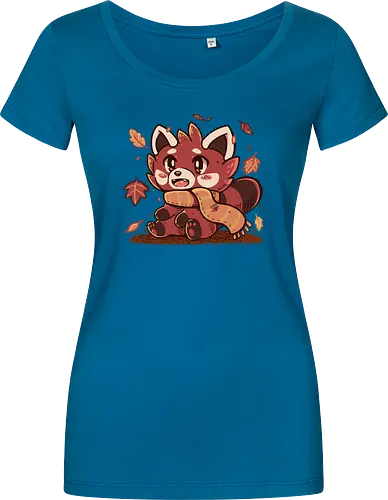 Fallen Leaves Red Panda