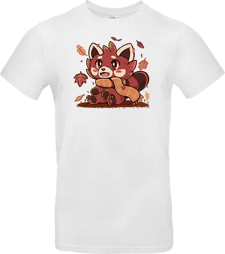 Fallen Leaves Red Panda