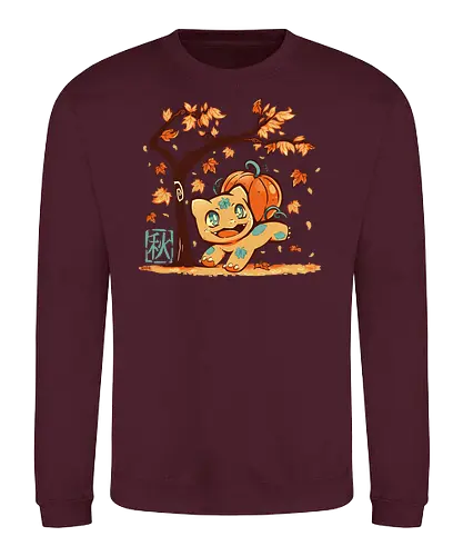 Autumn Bulb - pocket, monster, herbst, autumn - Sweatshirt