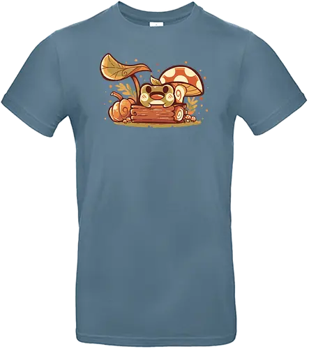 Fall Frog - Frog, Frosch, fall, herbst, autumn - Standard T-Shirt