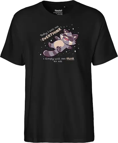 No Thoughts Raccoon