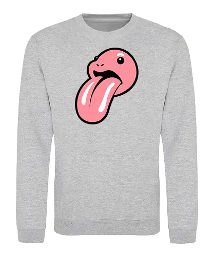 The Tongue - pocket, monster, Zunge, pink - Sweatshirt