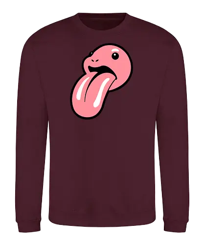 The Tongue - pocket, monster, Zunge, pink - Sweatshirt